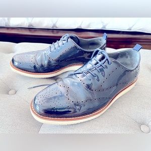 Marc Nolan Patent Leather Oxfords Mens Sz 7